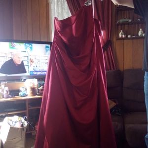Bridesmaids dress from David's Bridal